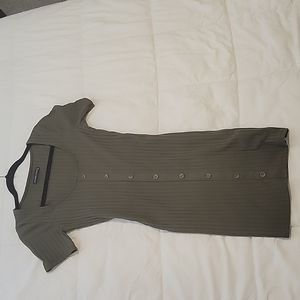 Abercrombie & Fitch ribbed bodycon dress